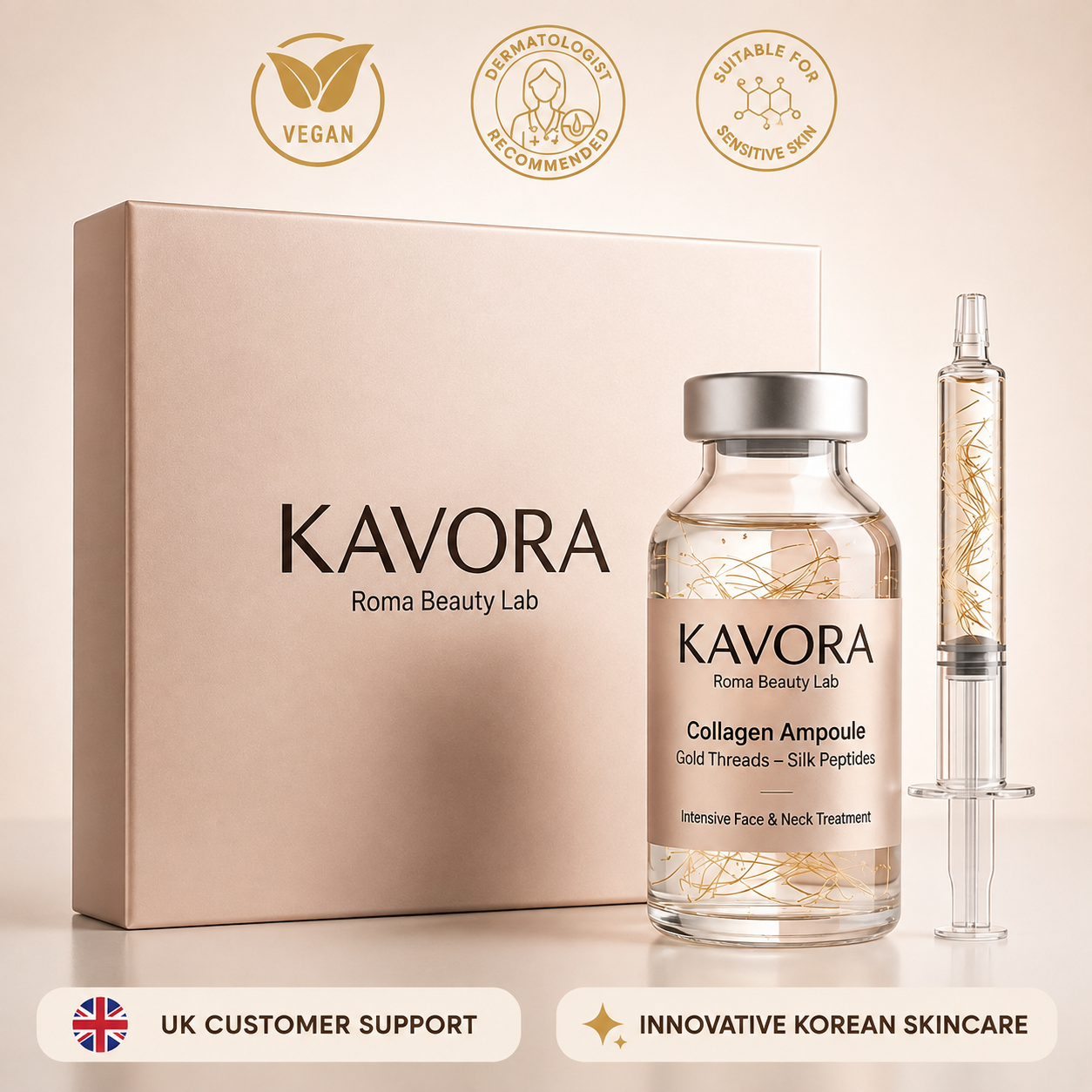 Kavora – Korean Lifting Serum with a Visible Tightening Effect from the Very First Application